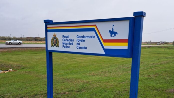 Alberta RCMP Sign