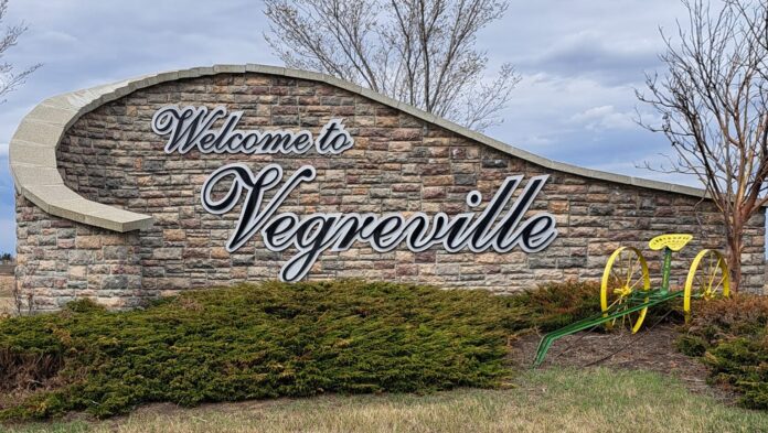Town of Vegreville Sign
