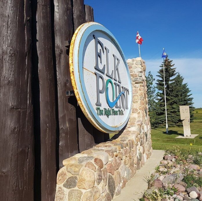 Elk Point Town Sign